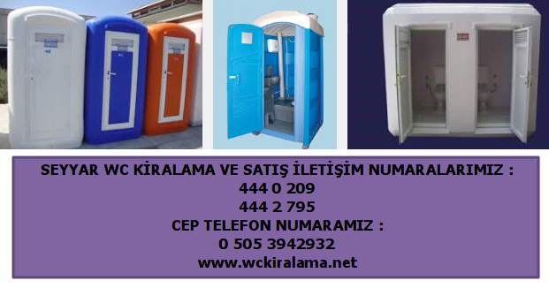 Seyyar Wc Tuvalet Kabini Kiralama